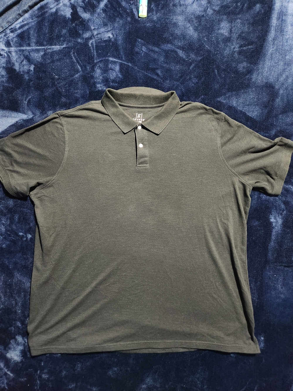 George Men's Black Polo Shirt